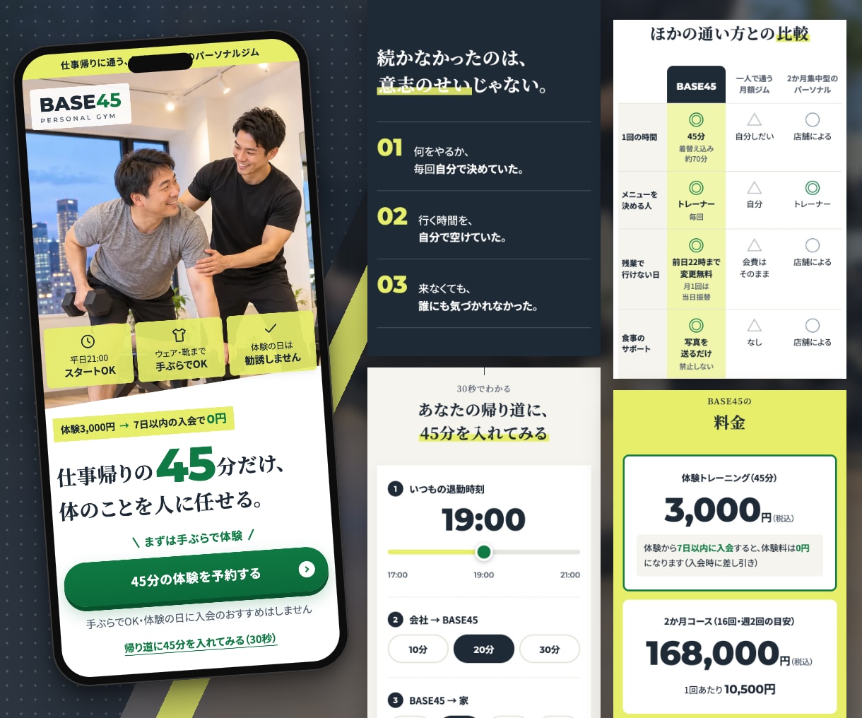 原稿ゼロOK！構成〜公開まで丸ごとLP作ります 構成案を見てから決められる｜写真なしOK｜月額0円 イメージ5