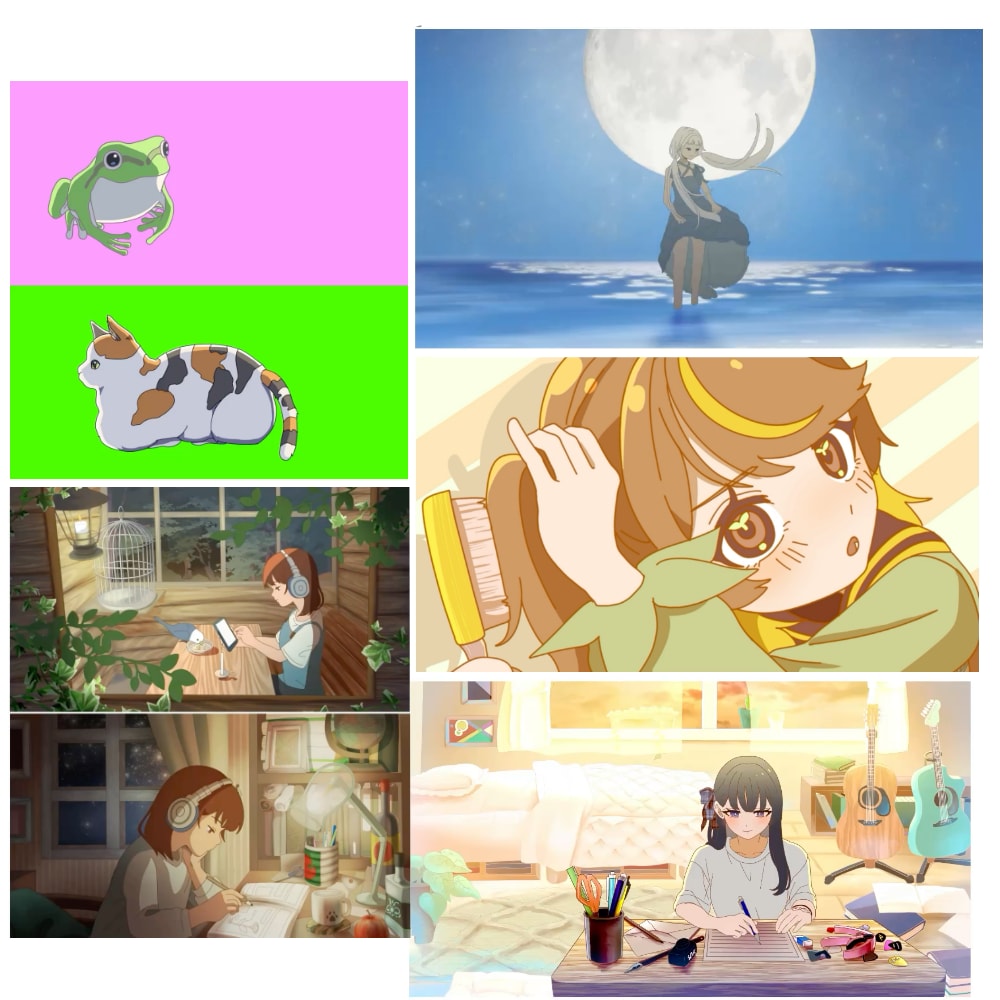 MV・PV・ループアニメーション制作いたします 配信用OP・EDや、待機画面、広告用にもおすすめです イメージ1