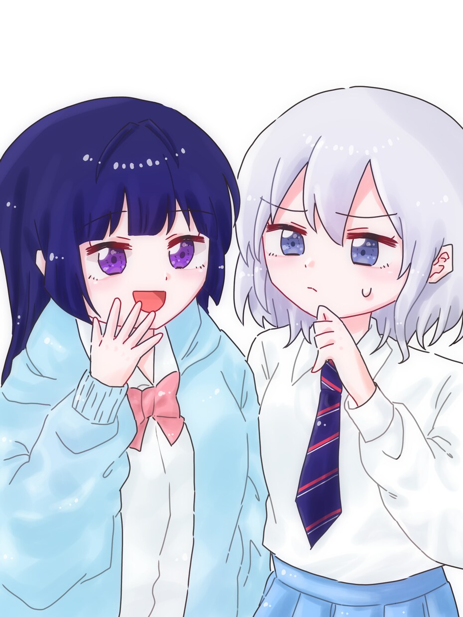 最安値でイラストお描き致します 主に夢絵、コテ同、コテ単など、その他もお描き致します♪ イメージ1