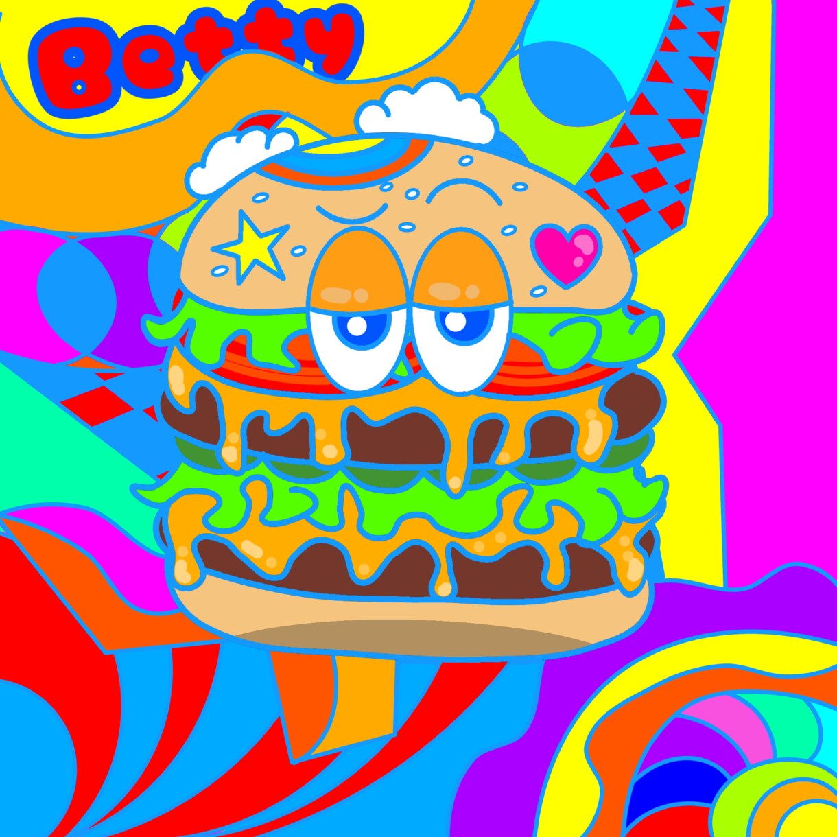 あなただけのカラフルなポップアートを描きます。ます あなたの想いを自由な色彩で世界にひとつだけの個性派アート イメージ3