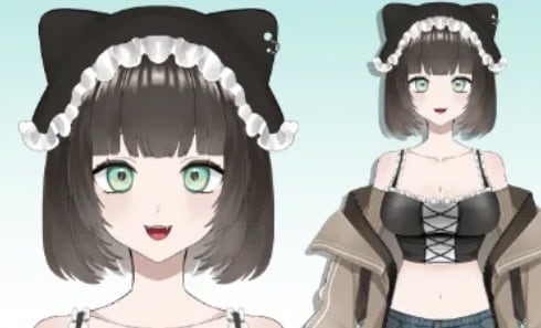 Vtuber・Live2D用イラスト制作します デザインからVtuber・Live2D用イラスト制作します！ イメージ7