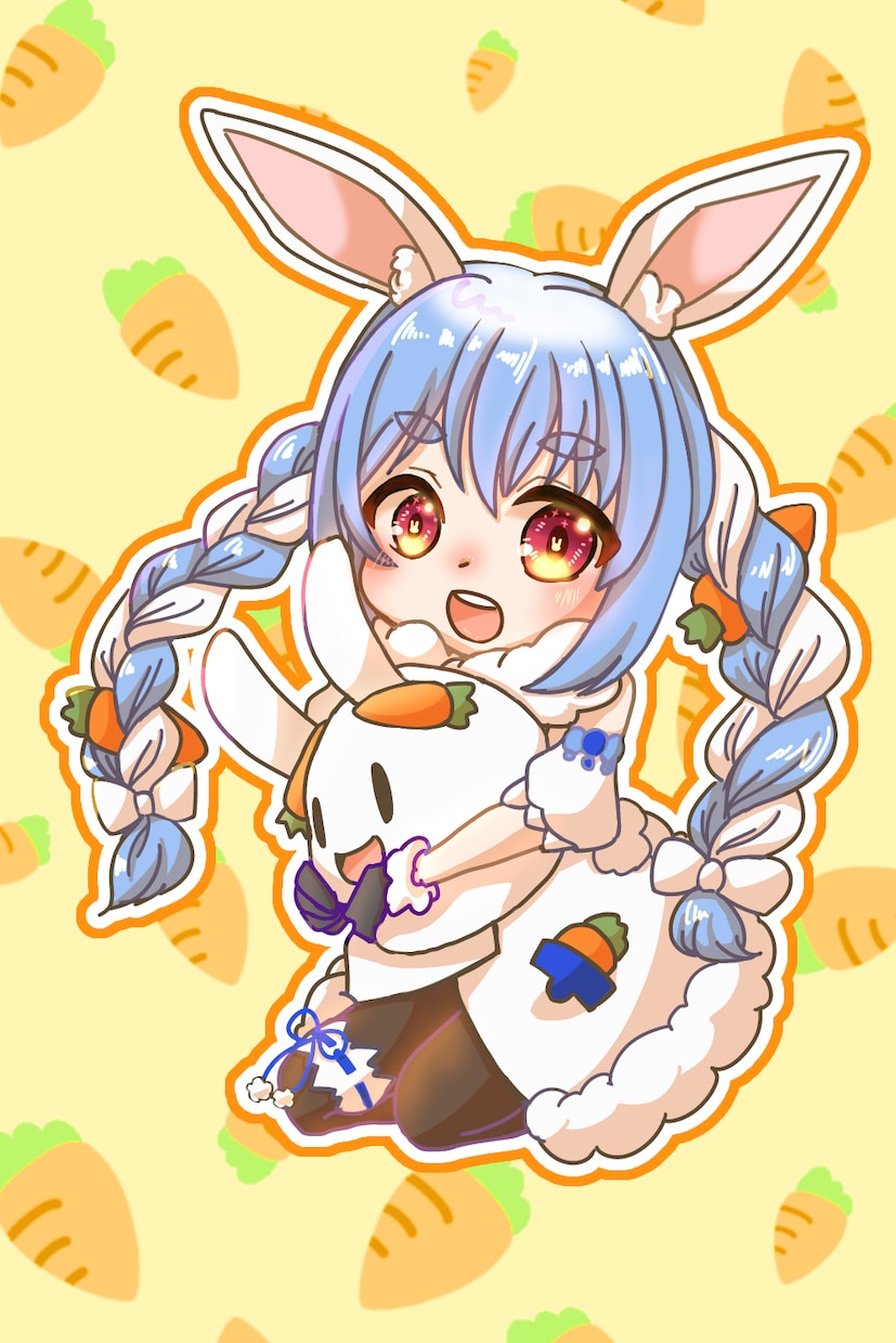 かわちい【立ち絵/SD/1枚絵】イラスト制作します 配信企画や返礼品にも◎商用利用・二次利用可！(*ˊ˘ˋ*) イメージ6