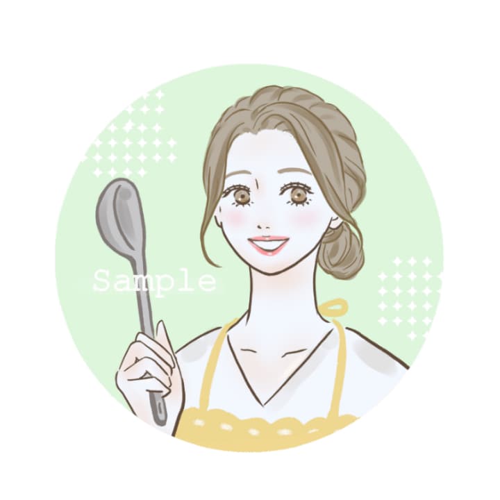 女性向け☆オトナ可愛いお洒落なアイコン描きます お洒落な雰囲気でグッと目を惹くアイコンに♡ イメージ3
