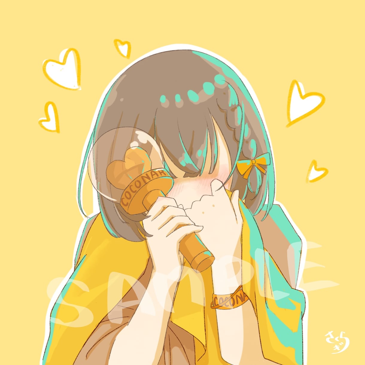 シンプルでおしゃれな淡色イラストを制作します アイコン、ヘッダー、お祝い等自分だけのイラストが欲しい方に イメージ7