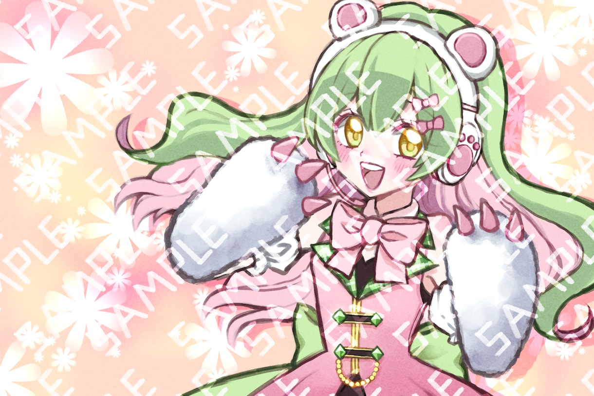SNSアイコンやヘッダー描きます かわいい！ポップなデフォルメキャラクター イメージ2