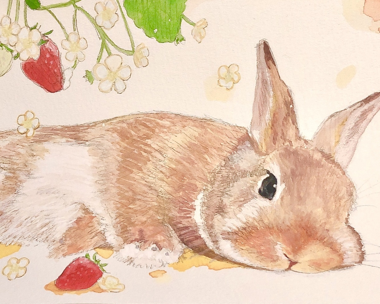 水彩でリアルなペットのイラストを描きます 現在、都合により受付休止中です イメージ7