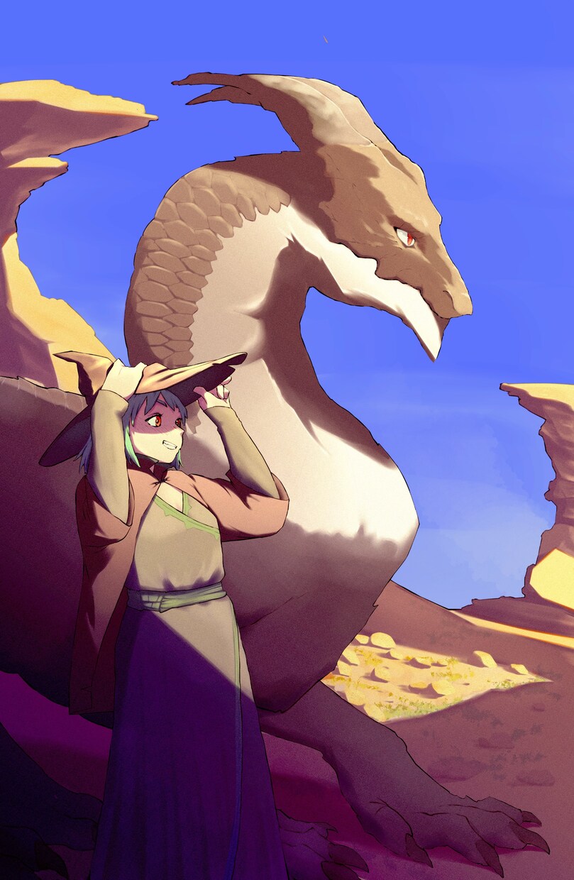 商用利用OK！差分ありの立ち絵描きます 人からモンスターまで幅広く立ち絵（差分あり）を制作致します。 イメージ1