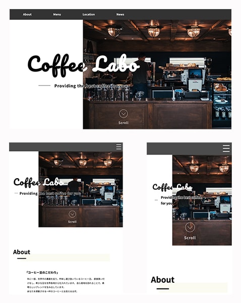 低価格でHTML/CSSコーディングします jQuery実装・レスポンシブで対応可能です！ イメージ2