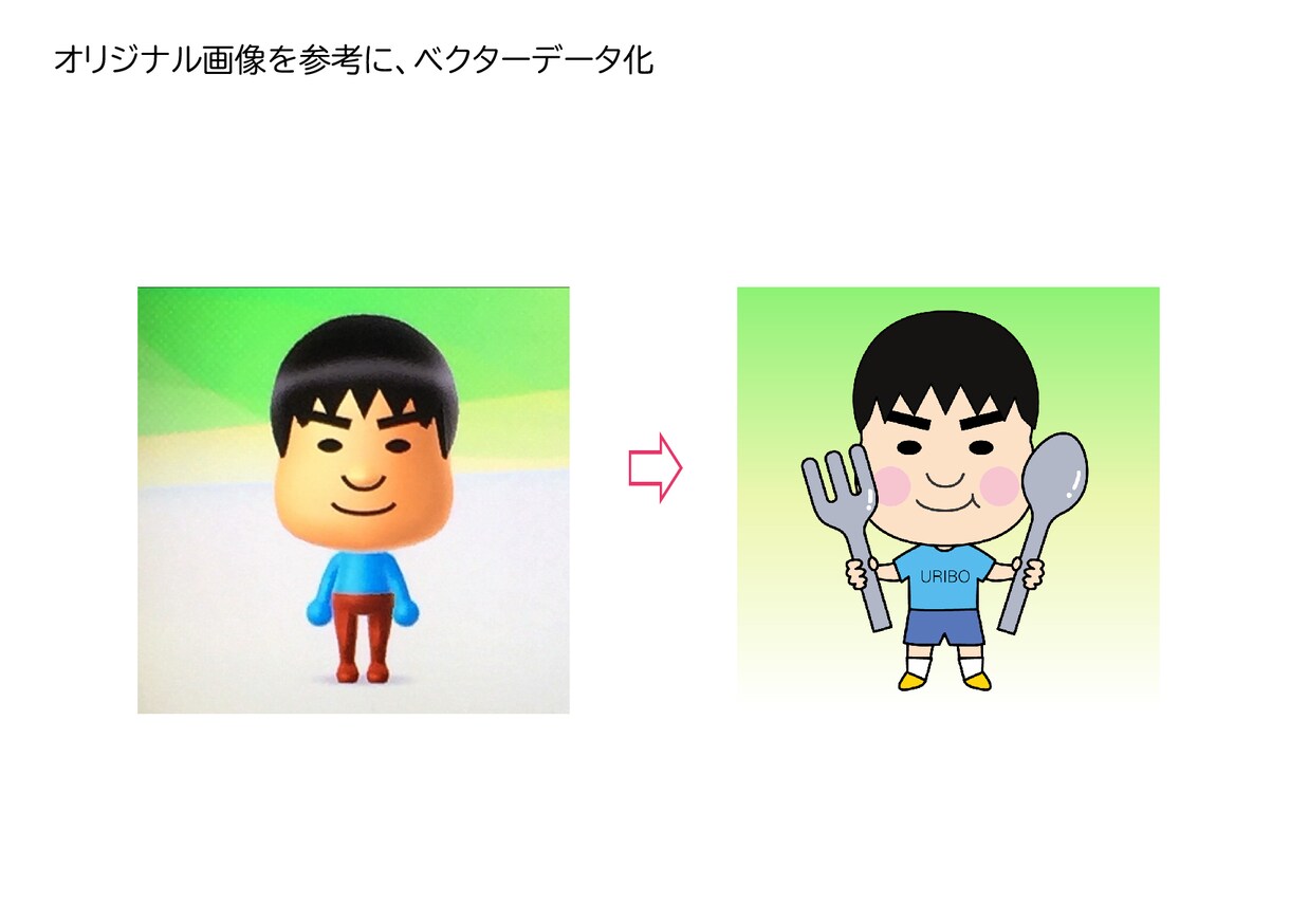 画像などをトレースしてデータを作成します スピーディーにロゴやイラストなどデータ作成！ イメージ5