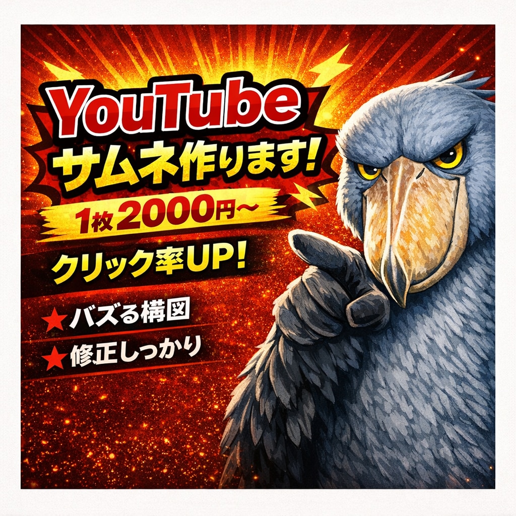 1枚2000円でYoutubeサムネイル制作します 低単価、修正回数無制限でご希望のサムネイル制作いたします！ イメージ1