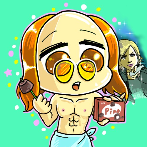 もちホッペでポップな色！個性的なアイコン作成します SNSを可愛い個性的なアイコンで楽しみませんか？ イメージ5