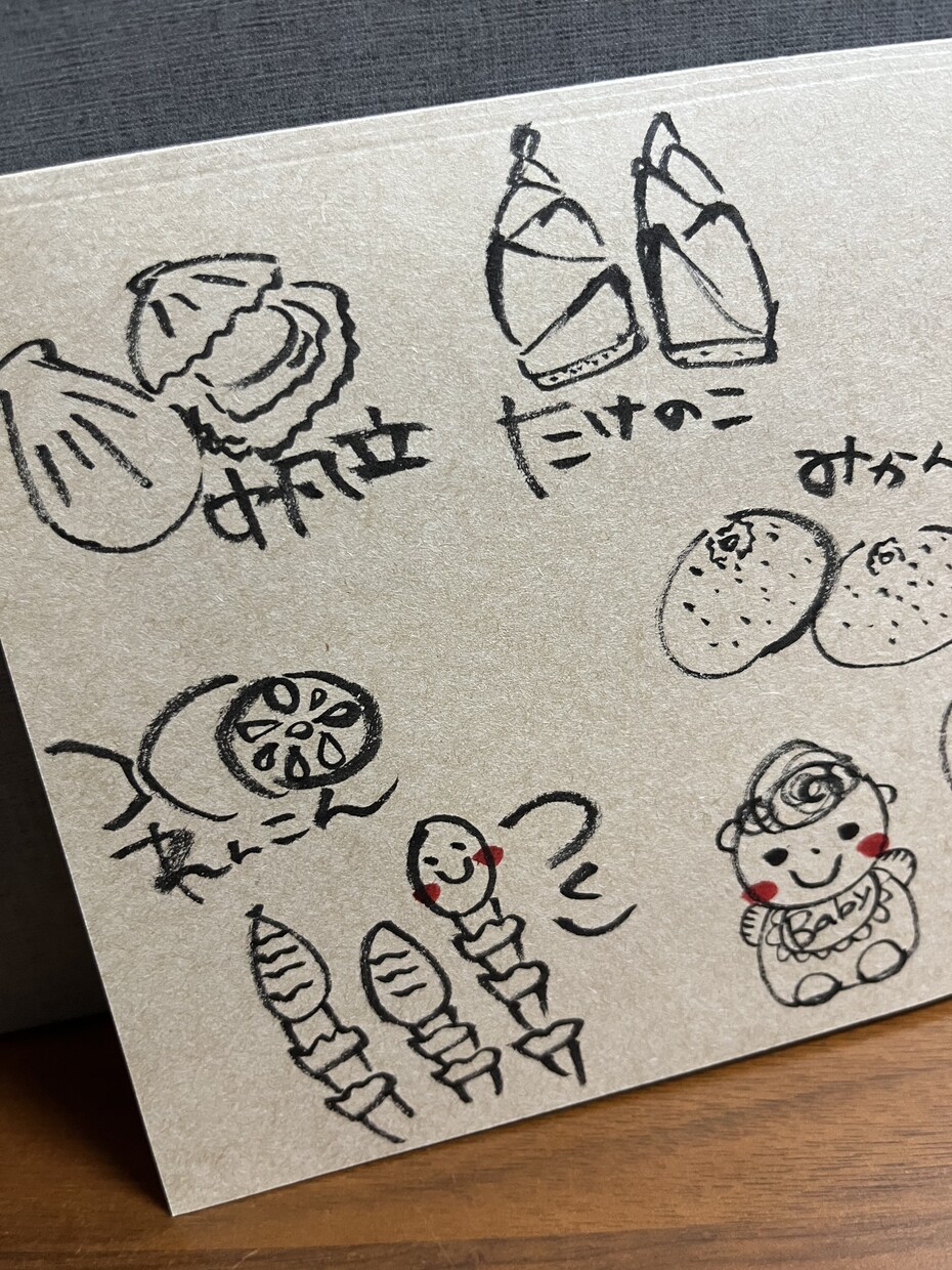 筆文字でメニュー作成やご来店メッセージの作成します 低価格。ご来店メッセージで心温まる第一印象とリピート率UP イメージ4