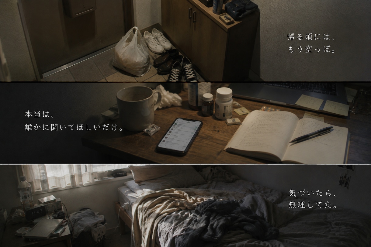 人間関係のモヤモヤを、やさしく整理します 嫌いじゃないのに疲れる気持ちを、丁寧に言葉にします イメージ2