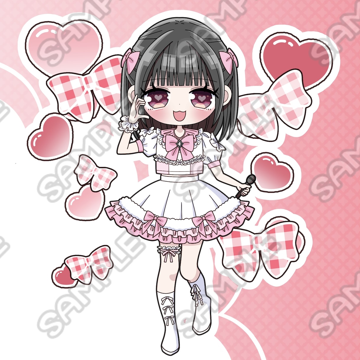 初心者大歓迎！可愛いイラスト描きます イラストオーダーの仕方がわからない方でも大歓迎！ イメージ9