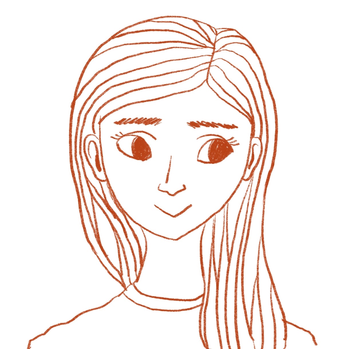 おしゃれかわいい海外風イラストを作成します 線のみのイラストなら1000円！ブログやSNS、名刺に！ イメージ4