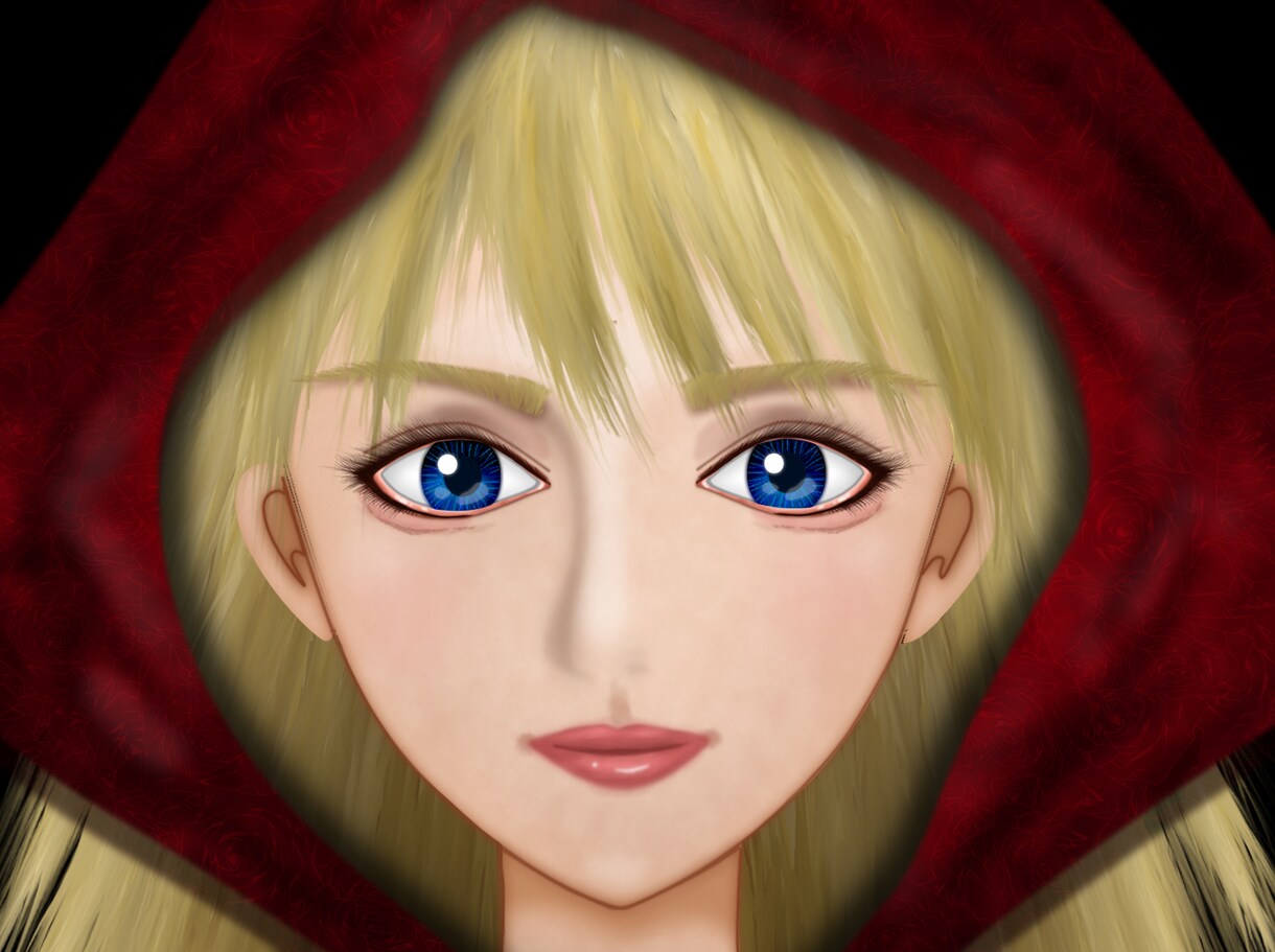ＳＮＳ用のオリジナルアイコンを描きます どちらかというと綺麗めなイラストを描きます。美人、かわいい。 イメージ1