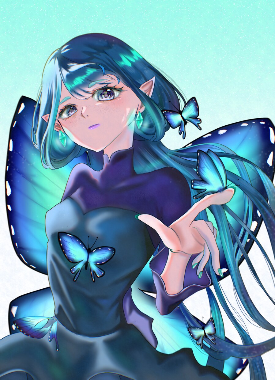 鮮やかで綺麗な女の子のイラストを作成します キャラクターが際立つ鮮やかなイラスト、使用用途は相談可能 イメージ1