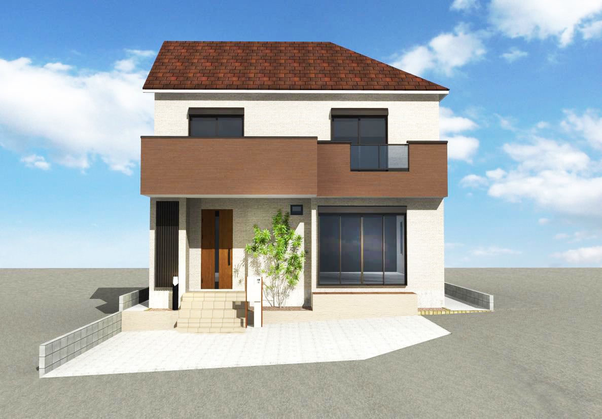 建築パースでご提案!外観パースの作成をいたします ご新築のイメージ、不動産・プロジェクト用プレゼン資料 イメージ6