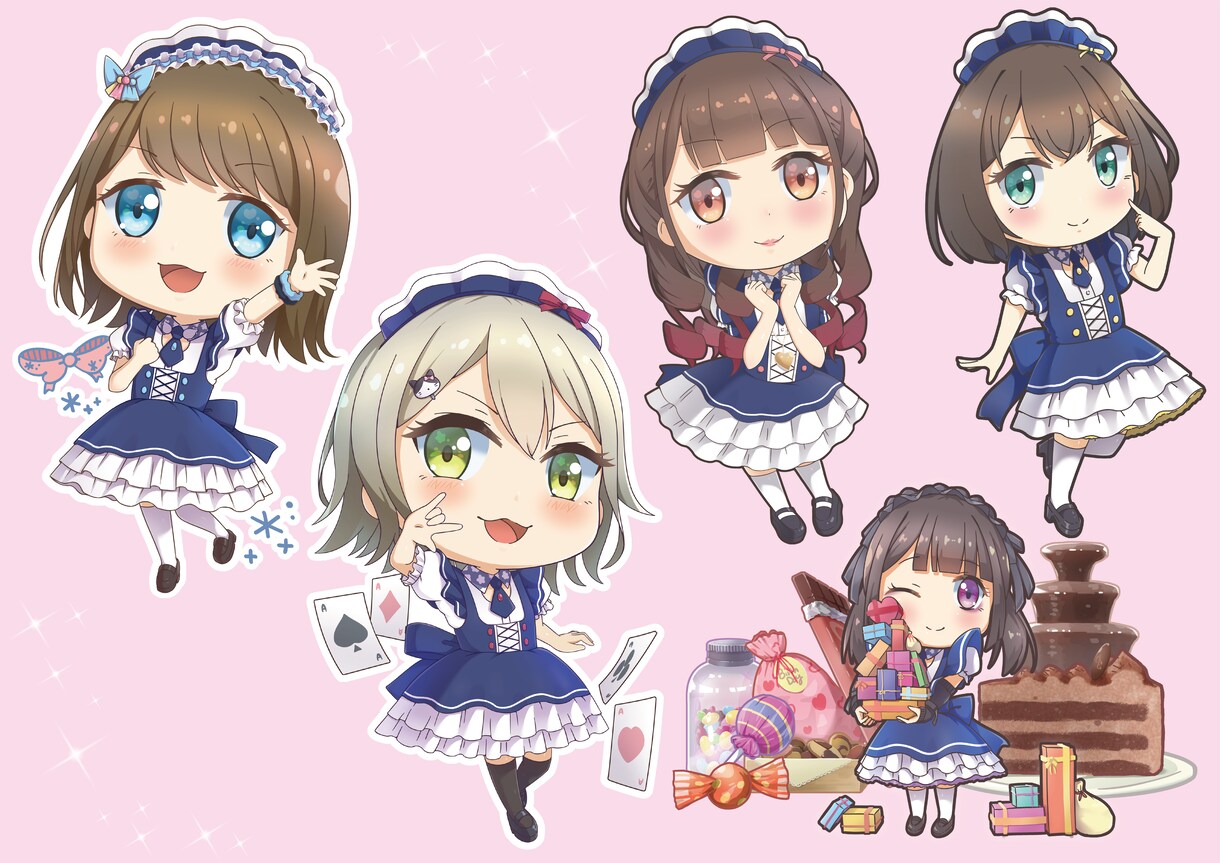 グッズやアイコンなどかわいいイラストをご提供します SNSアイコンやブログ内のイラスト、グッズイラストなど！ イメージ4