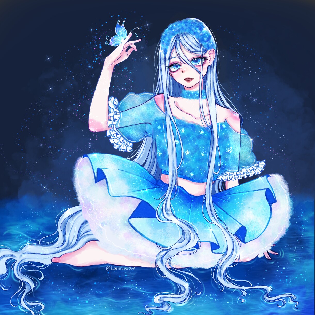 かわいい女の子描かせて頂きます 主に女の子のイラスト、SNSなどアイコンや、1枚絵描きます！ イメージ1