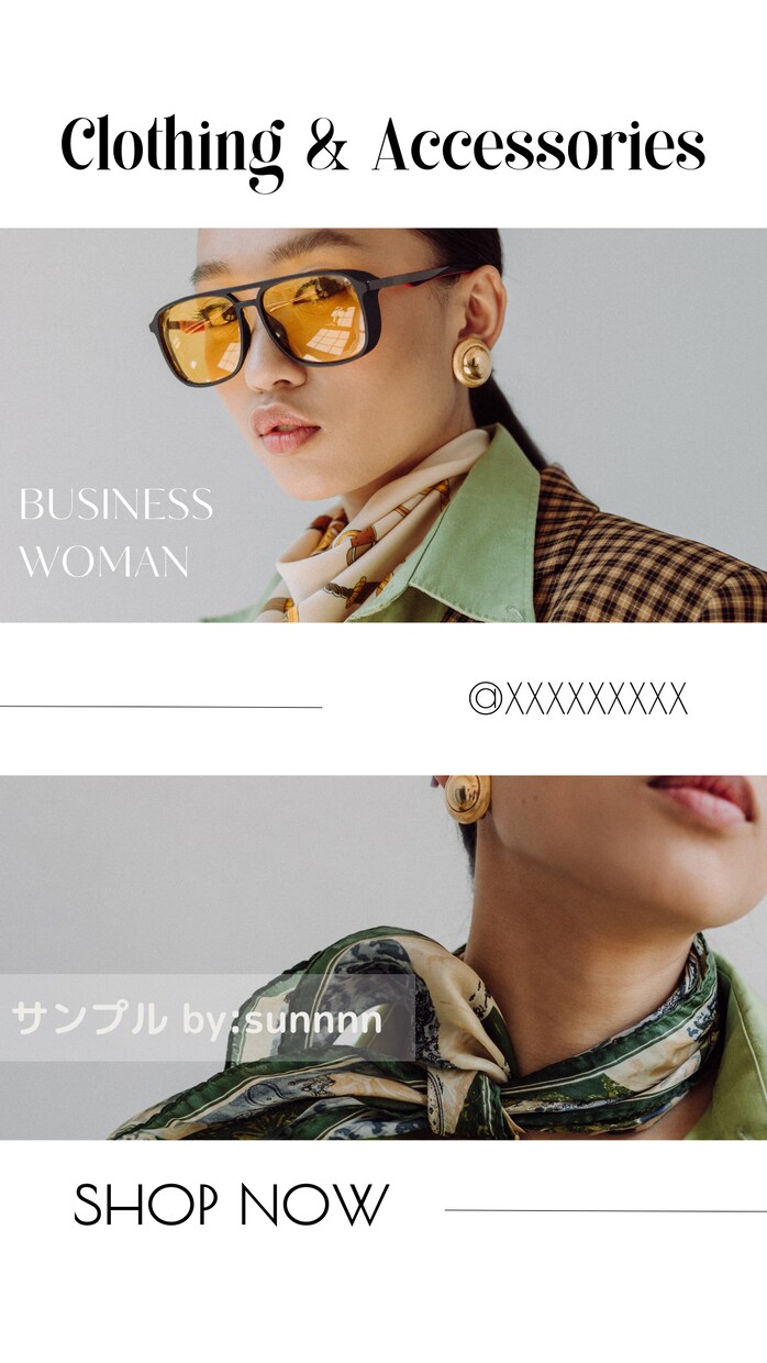 初回特別価格!アパレルインスタ投稿作成します 自社アパレルブランドで集客！洗練したフィード・ストーリー♪ イメージ7