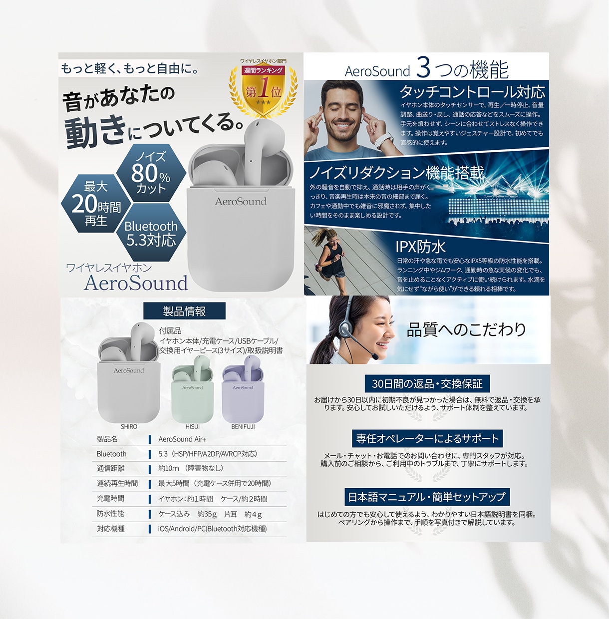 EC画像7枚20,000円/売り上げ後押しします 【Amazon/楽天】テキスト×世界観ある画像で購買意欲UP イメージ4
