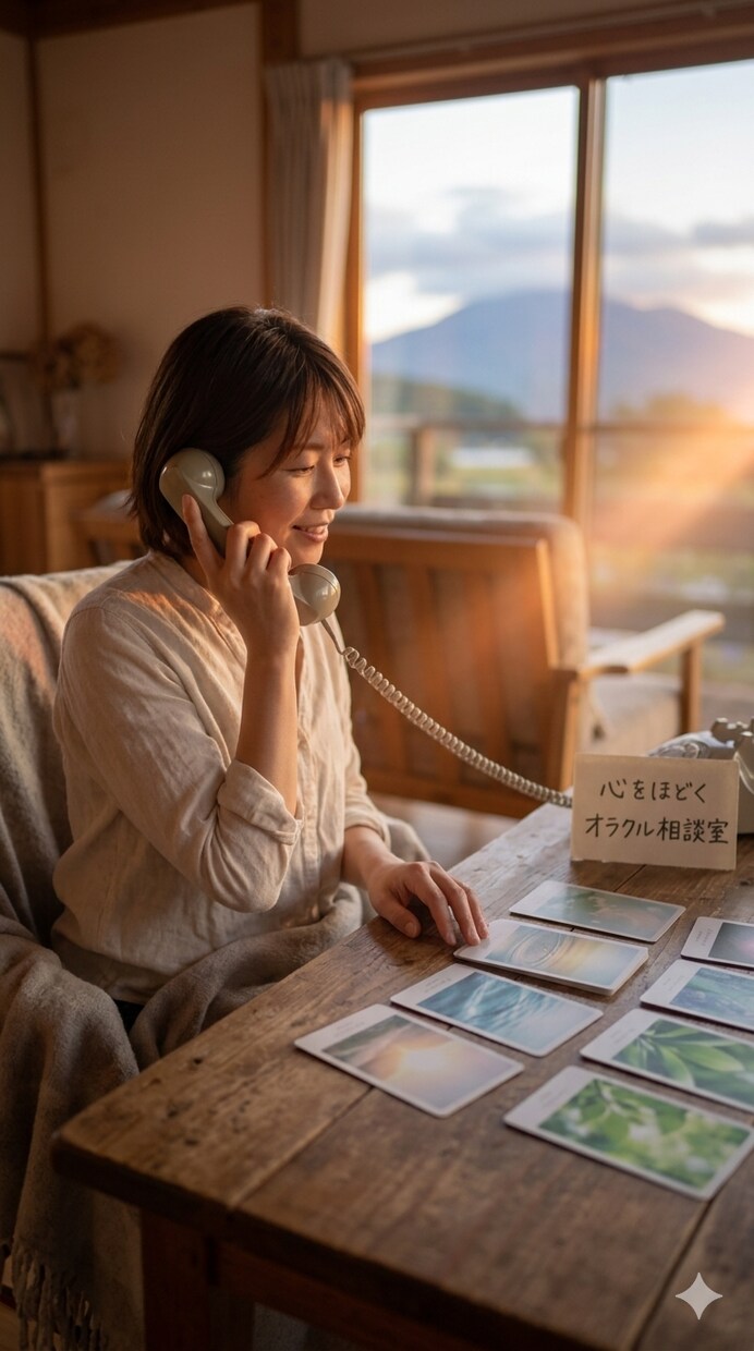 12万人の傾聴オラクルで溜まった本音をほどきます 吐き出すだけで終わらない。カードの光で最高の魅力を全肯定 イメージ1