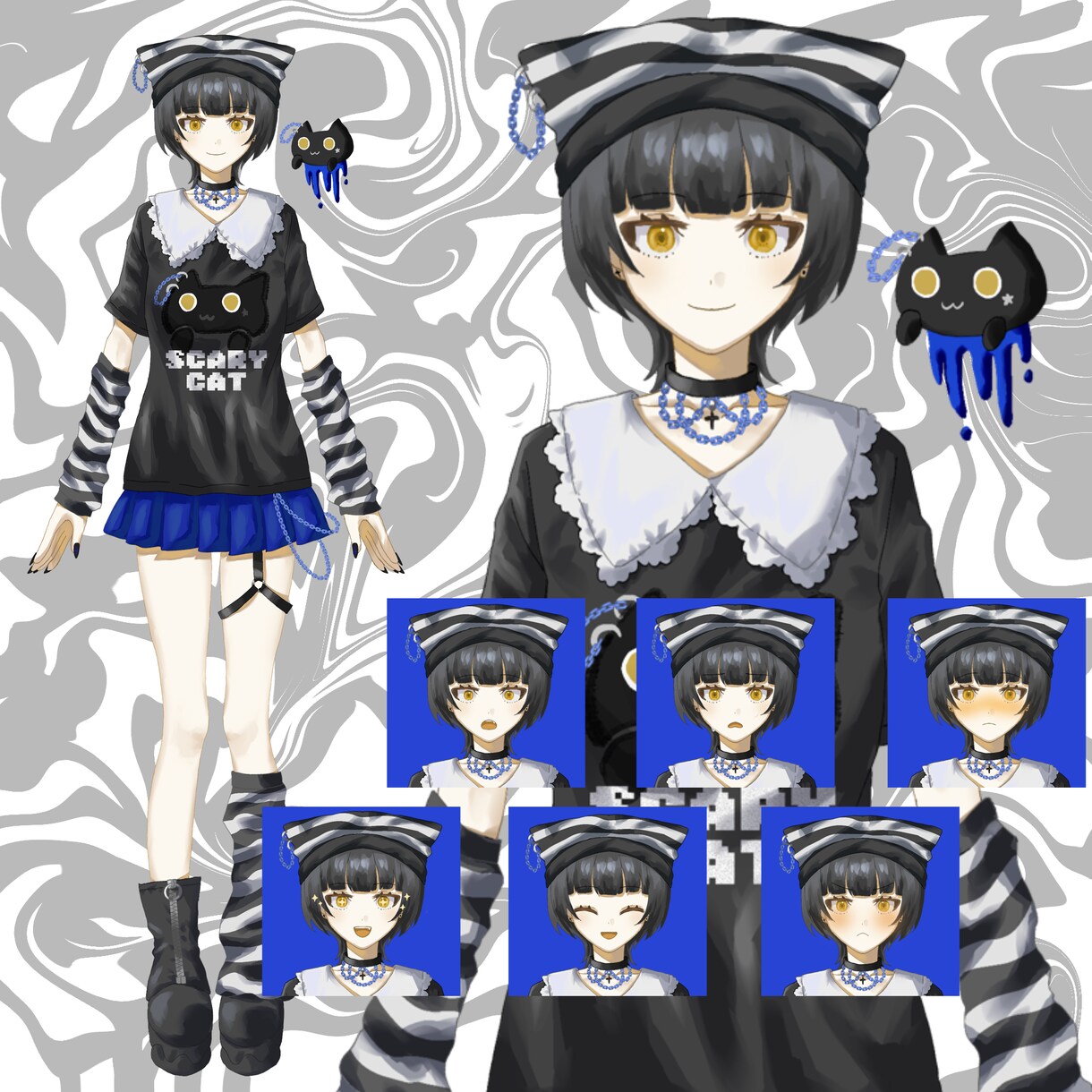 著作権譲渡込み！可愛いVTuberモデル制作します 初心者歓迎・商用利用可・修正無制限！ イメージ6