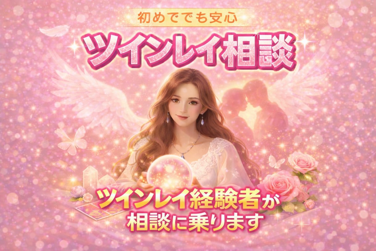 ツインレイ経験者がサポートいたします サイレント、自己統合、一緒に伴走します イメージ1