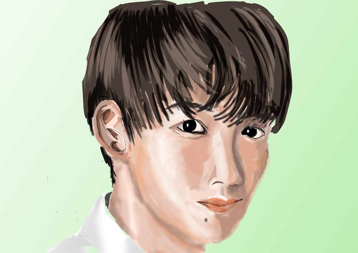 写真を元にデジタルイラストを作成します デジタルイラストで似顔絵を作成します イメージ7