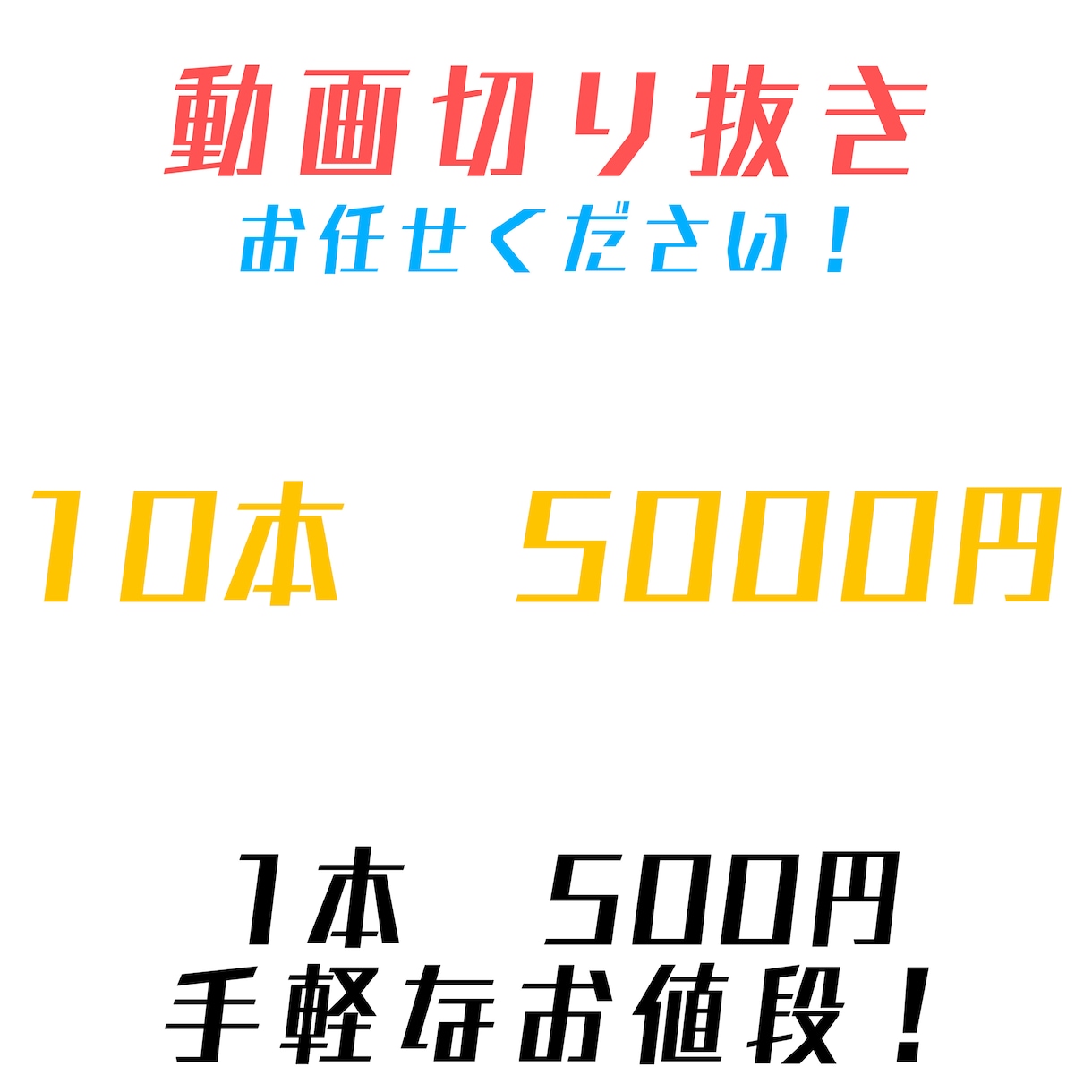 ショート動画の動画編集をします これから動画実況の切り抜きなどを始めたい方へ！ イメージ1