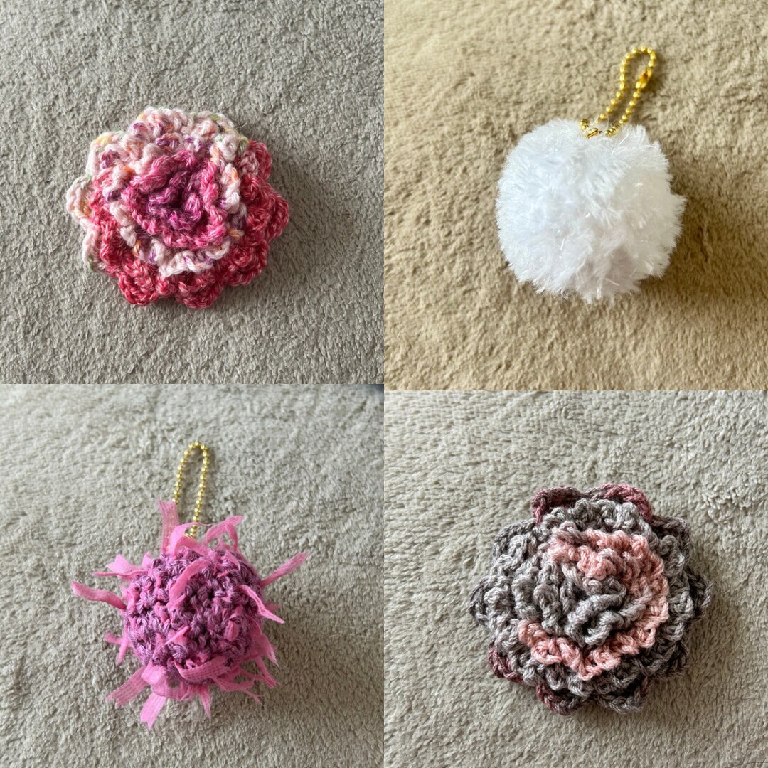 初心者さん向けのかぎ針編みレッスンをします 本見て難しい所も画面の向こうで何度も繰り返してお見せします イメージ1