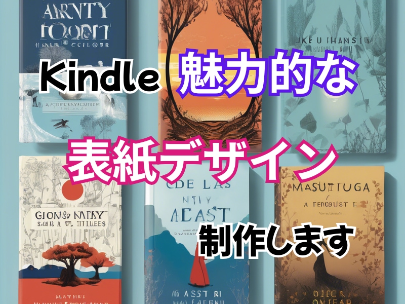 電子書籍（Kindle）の表紙デザイン承ります Kindleの魅せる・訴求力のある表紙デザインを制作します。 イメージ1