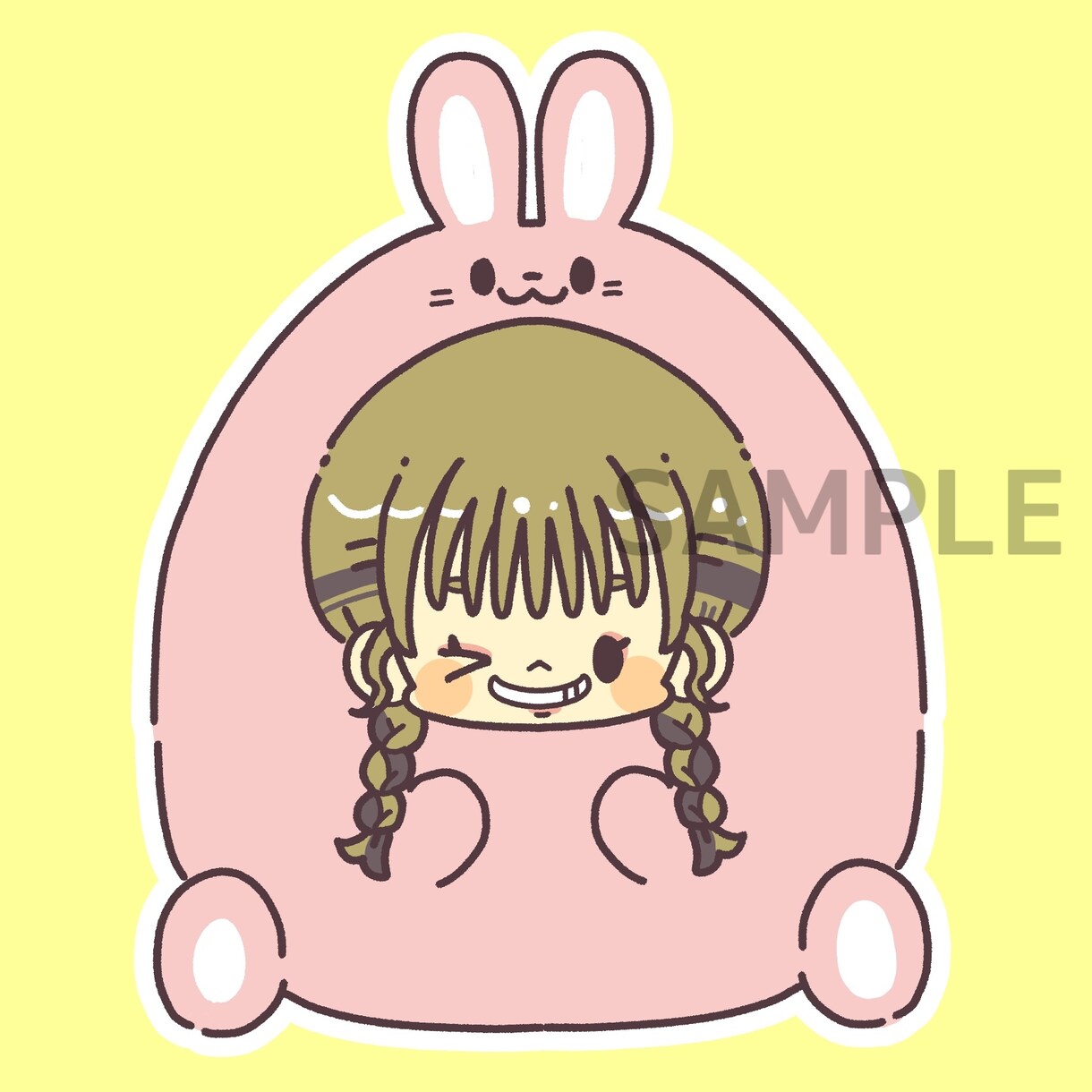 デフォルメ似顔絵にご希望の着ぐるみ着せちゃいます 似顔絵だけじゃ物足りない！かわいい着ぐるみ着せちゃいます★ イメージ6