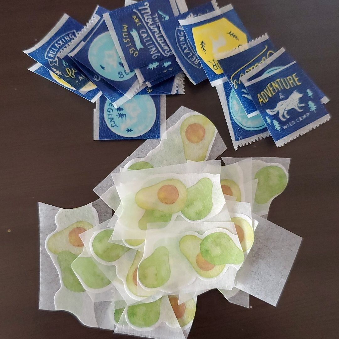 可愛いマステでフレークシールを作ります マステのフレークシールを使って生活に彩りを入れませんか? イメージ6