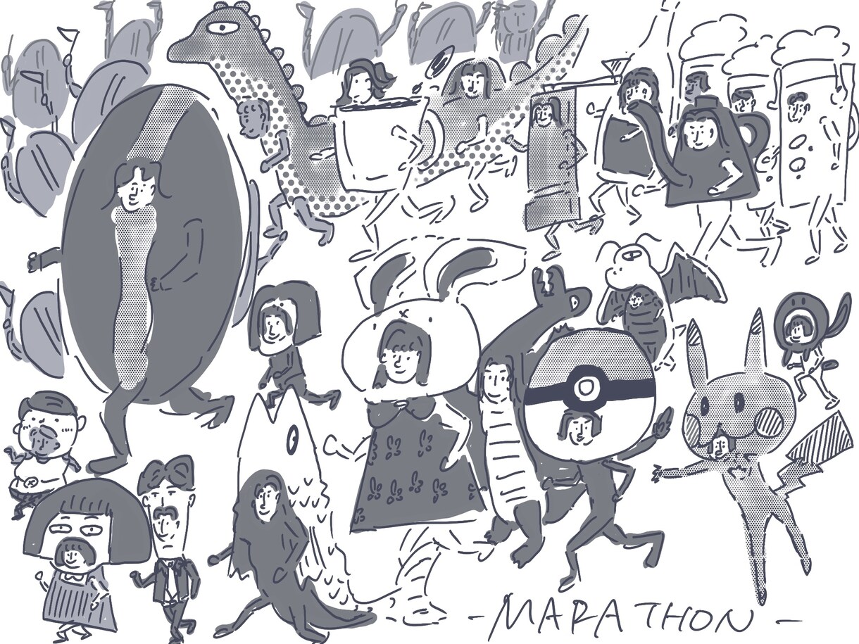 ポップでストーリーのあるイラストを作成します アイコン、ラベルデザイン、オリジナルグッズ作成など イメージ3