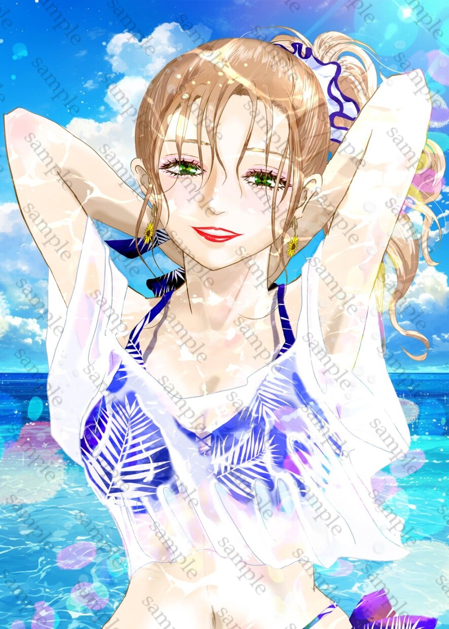 イラスト、アイコン描きます 季節に合った一枚絵、歌詞動画内イラスト、snsアイコンなど イメージ1
