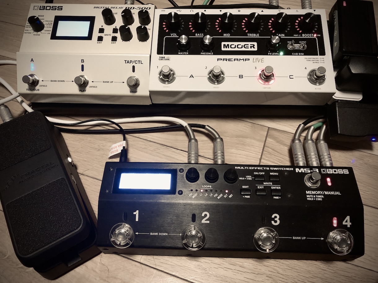 楽曲にギターを入れます 実機アンプでのRECに限りなく近い機材を用意しています！ イメージ3