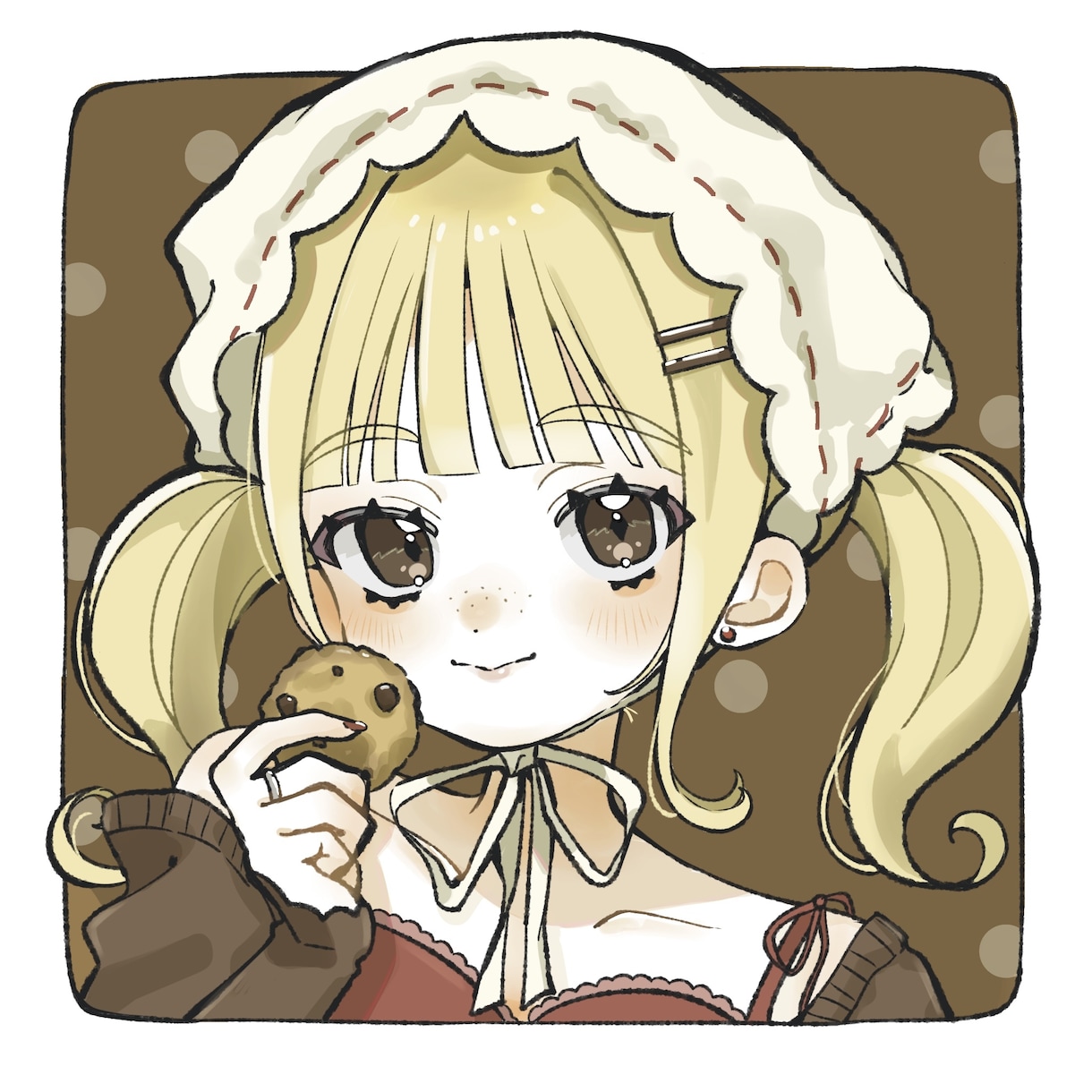 かわいい女の子のイラストを描きます ロリータやメイドさんのイラストが得意です。 イメージ1
