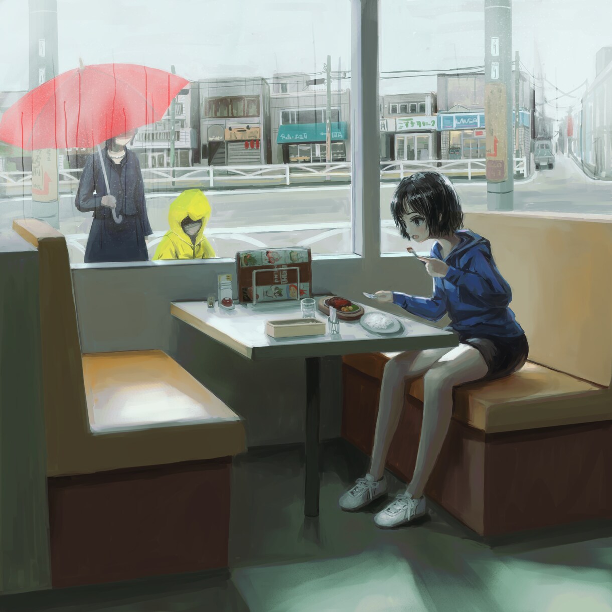 MV用イラスト、小説の表紙・挿絵などを描きます 厚塗りの一枚絵、雰囲気や物語性のあるイラストを描きます イメージ6