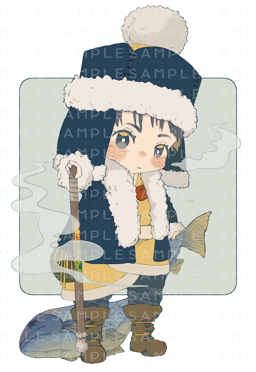 繊細で温かみのある絵柄のアイコン等をお描きします 表情違いと合わせて2種類セットで納品いたします イメージ3
