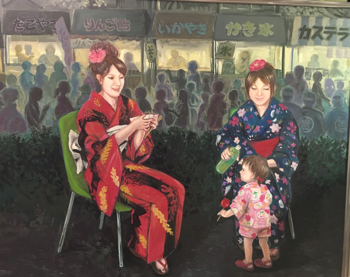油絵描きます 小さなものから、大作まで、受賞作品もあります イメージ4