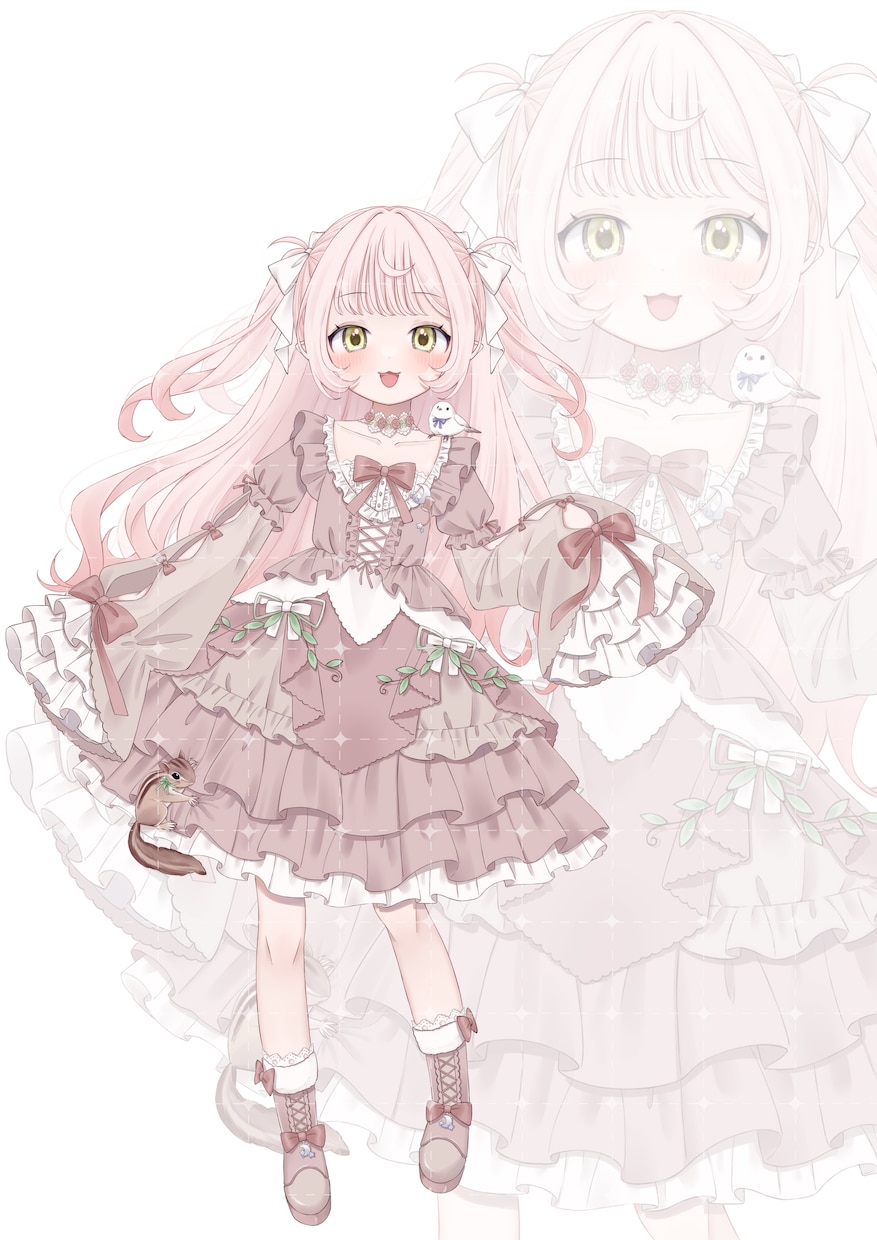 IRIAM、VTuber、動画用等の立ち絵描きます 商用利用可能！頭から足までこだわって描きます！ イメージ4