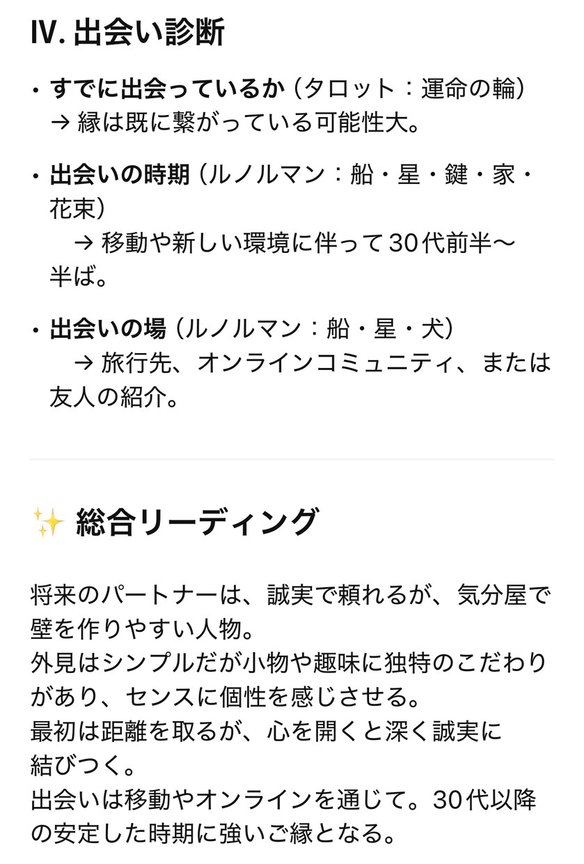 完全詳細版・貴方の運命の人の特徴を教えます 外見の印象、内面、あなたとの関係性――相手を読み解きます イメージ4