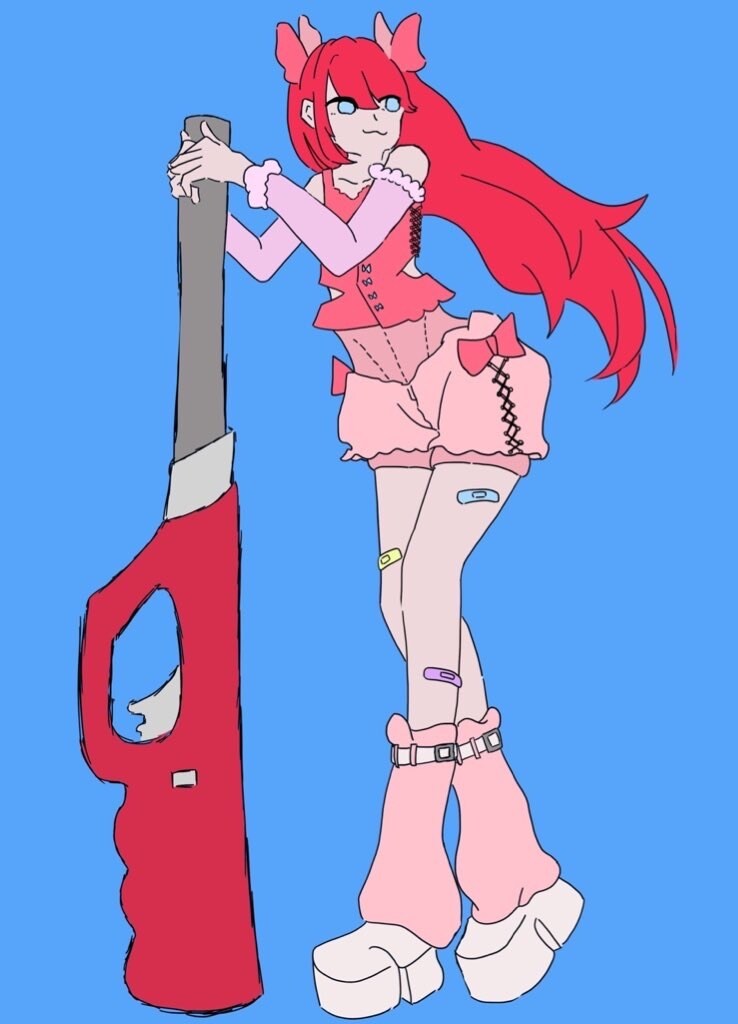 VTuber、歌い手、ゲーム、の立ち絵を描きます 歌ってみた、衣装お披露目のVTuberさん歌い手さんゲーム イメージ4