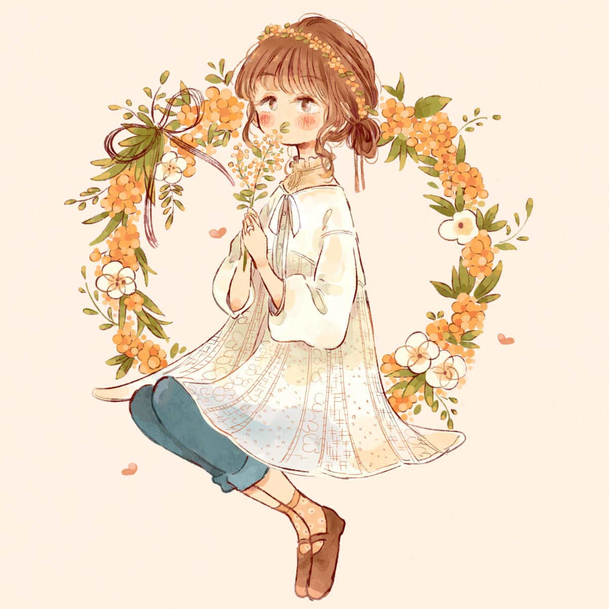 温かみのあるお洒落なイラストを描きますます 挿絵、プレゼント、SNSアイコン用に イメージ2