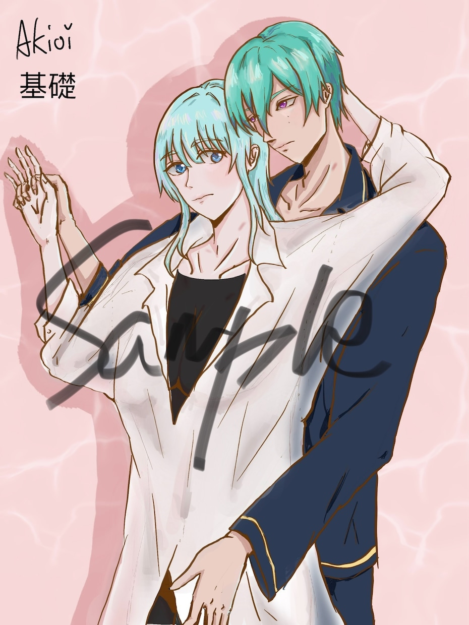 イラスト･夢絵:彼/彼女と一緒に写真を撮ります ちょっとNSFW、追加人物もOK！性別制限なし イメージ2
