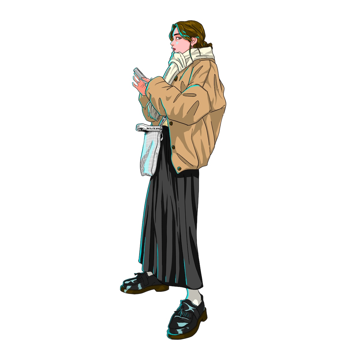 あなたの似顔絵イラストを制作いたします ファッション系のポップなイラストでアイコンなどに！！ イメージ5