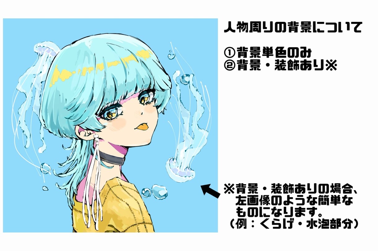 胸上アイコンイラストのみ描きます アイコンなど明るい印象にしたい方・かわいいイラストが必要な方 イメージ2