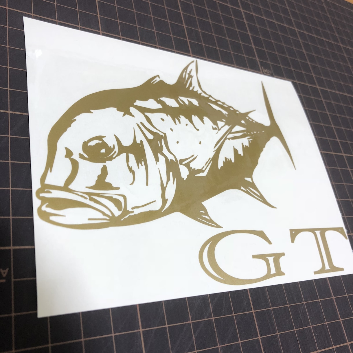 釣りバカが釣りステッカー作成します 釣りバカにしか作れないステッカーがあります。 イメージ7